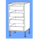 Single Door Floor 4 Draw