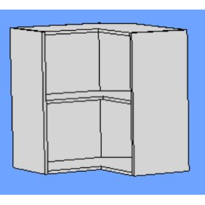 Wall Corner Unit - 600mm Wide