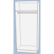 Built in Cupboard Unit Wide - Height 2260mm