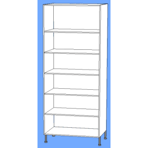 Grocery Cupboard Unit Wide - Height 2080mm