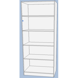 Shelving Unit Narrow - Height 2260mm