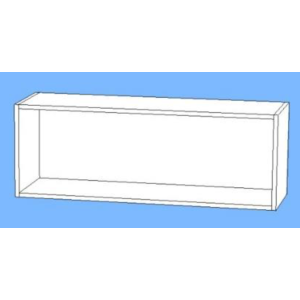 Wall Shelf Unit 1 Wide 360mm high