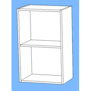 Wall Shelf Unit 2 Narrow 720mm high